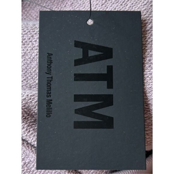 ATM Anthony Thomas Melillo French Terry Shorts in  Lavender NWT Size Medium - Picture 8 of 9